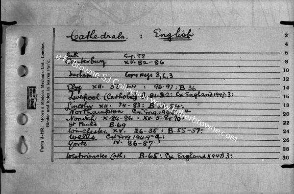 FR BROWNES INDEX